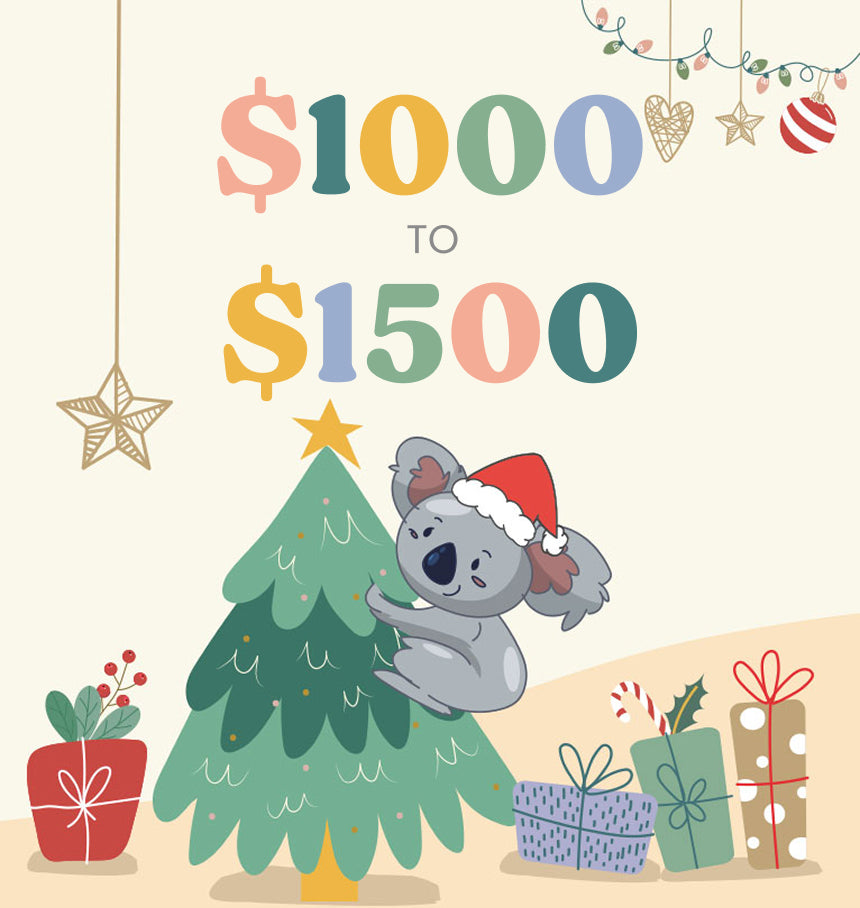 Gifts from $1000 - $1500