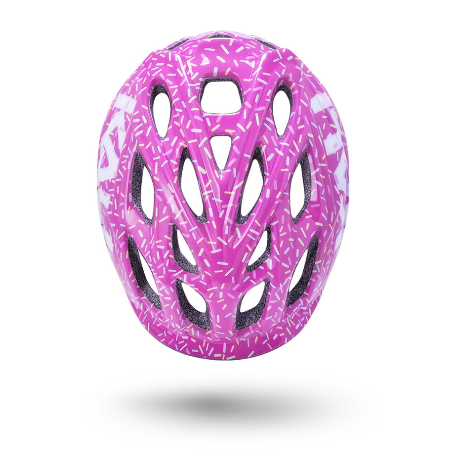 Kali Chakra Child Kids Helmet - Sprinkles Pink