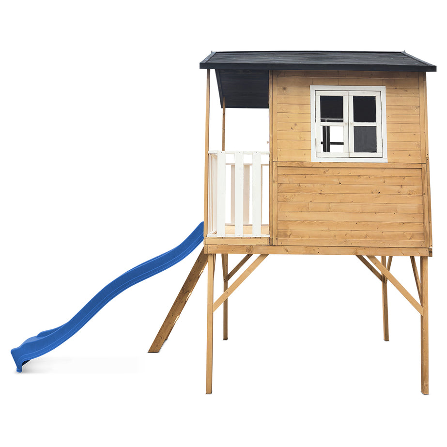 Burleigh Cubby House with 2.2m Slide (Blue)