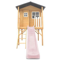 Burleigh Cubby House with 2.2m Slide (Pastel Pink)