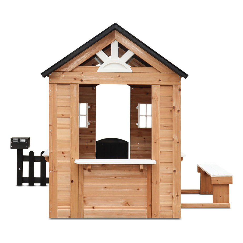 Teddy Cubby House in Natural Timber (V3)