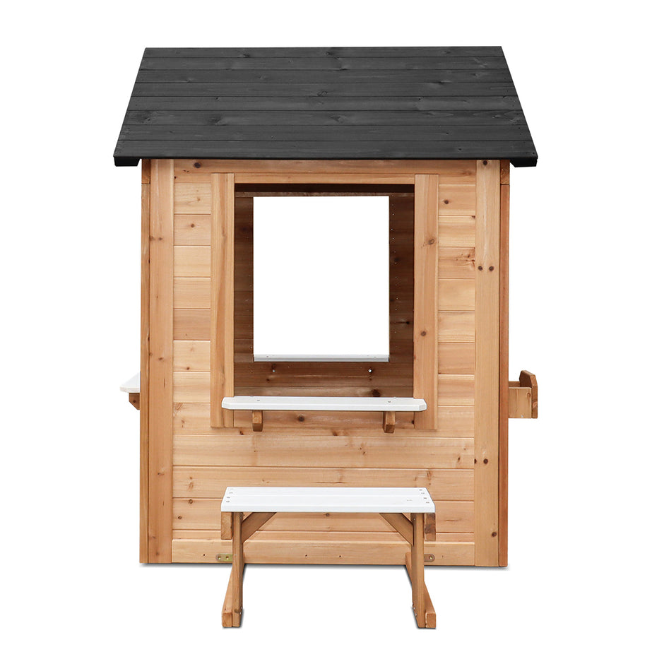 Teddy Cubby House in Natural Timber (V3)