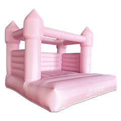 Palace Jumping Castle - Pastel Pink