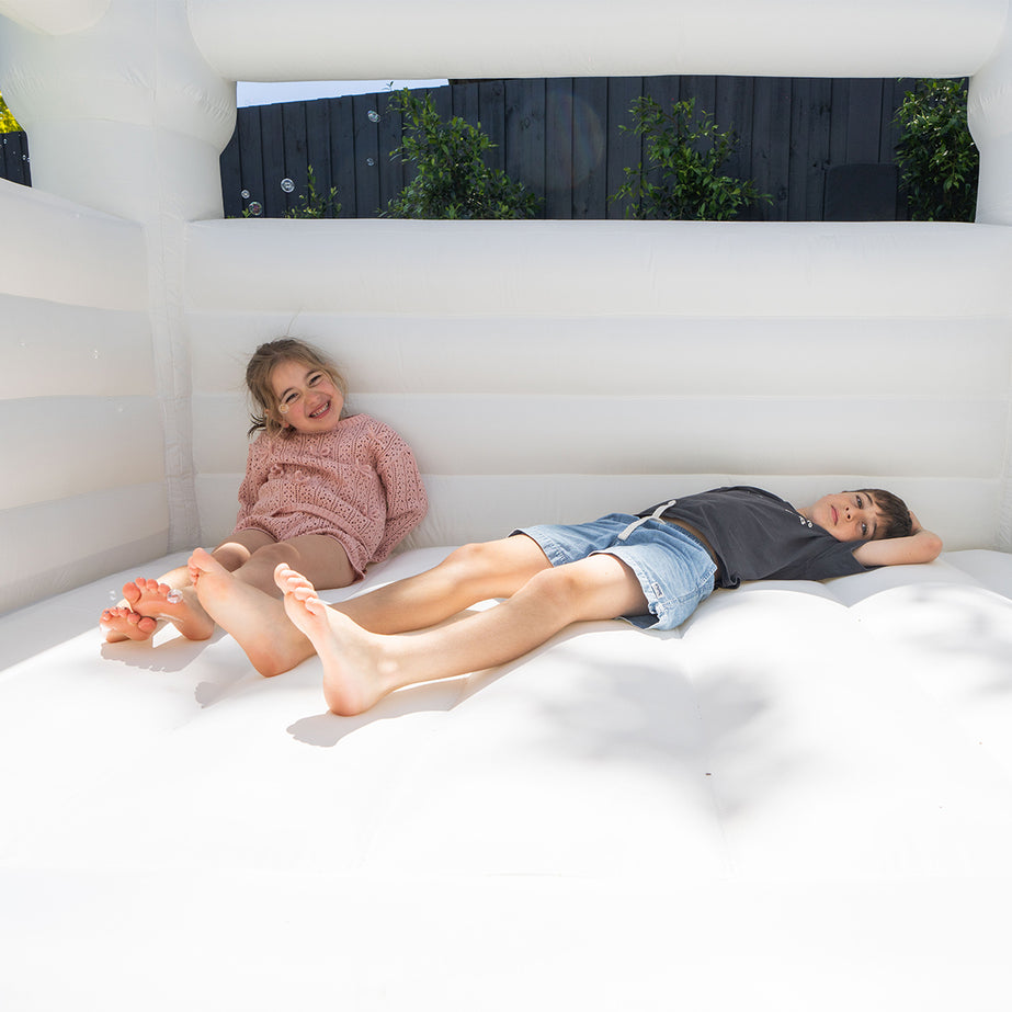 Palace Jumping Castle - White