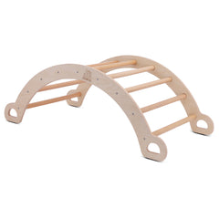 Pikler Climbing Frame Package with Slide, Arch & Cube