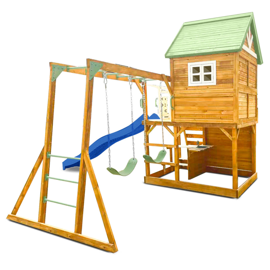 Riversdale Play Centre with 2.2m Blue Slide