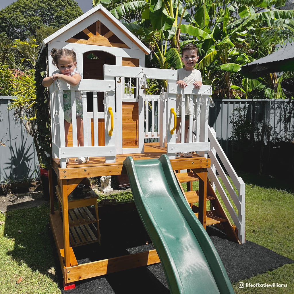 Playhouse Backyard Discovery Scenic Heights Cubby House