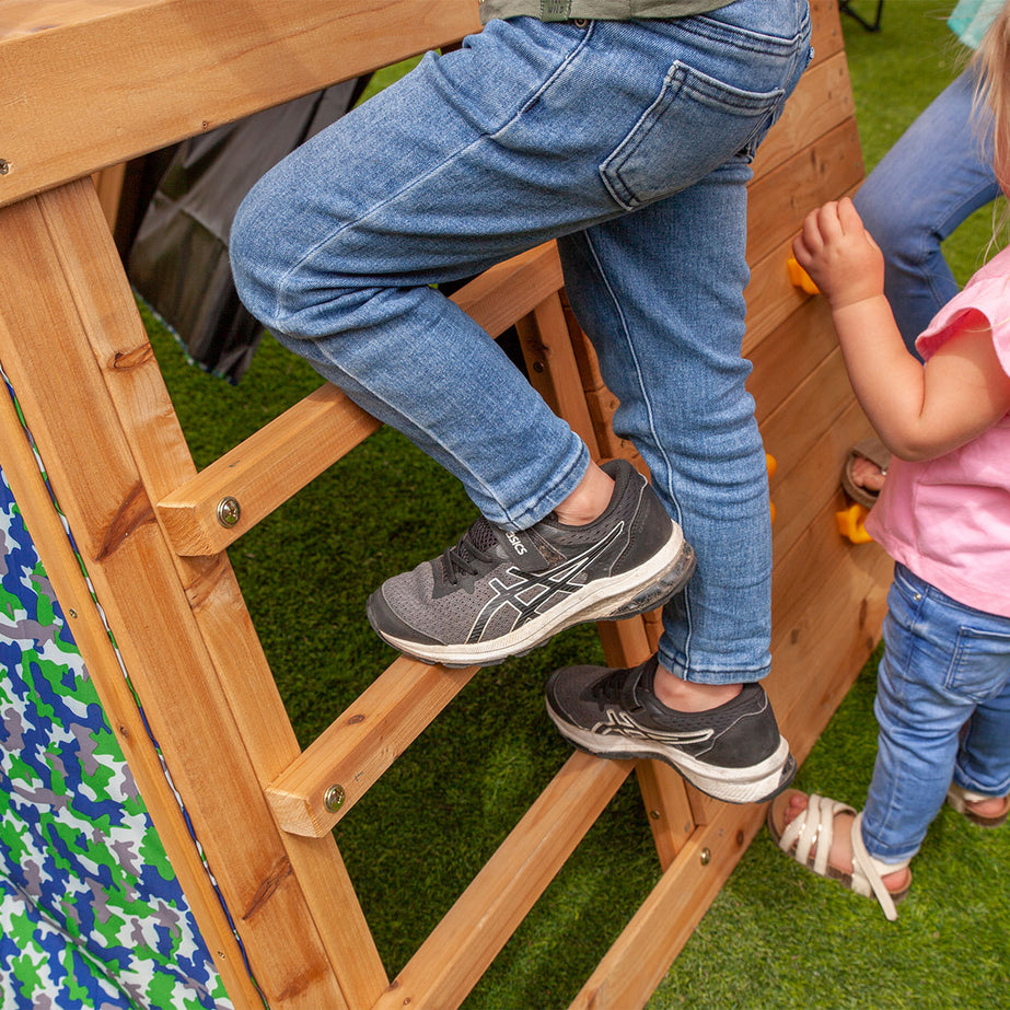 Cooper Climb & 1.8m Slide (Yellow)