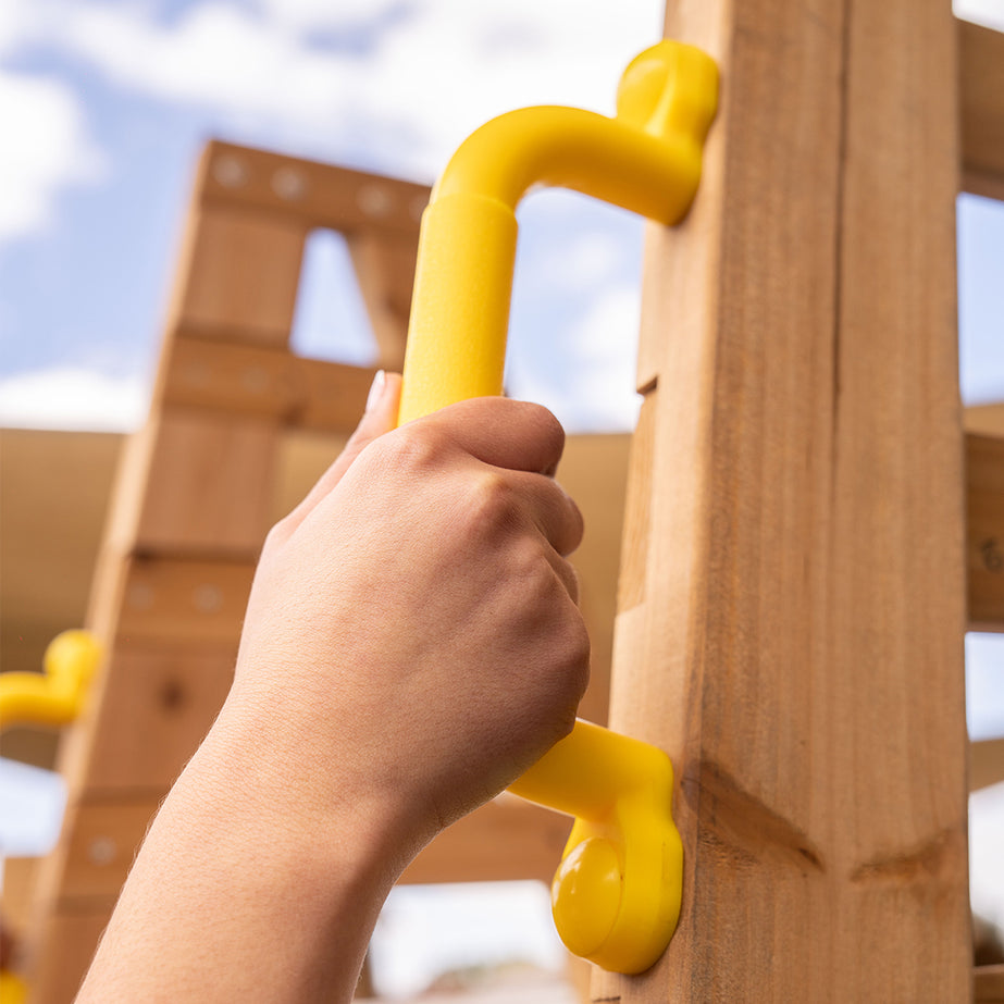 Jumbo Climb & 3.0m Slide (Pastel Blue)