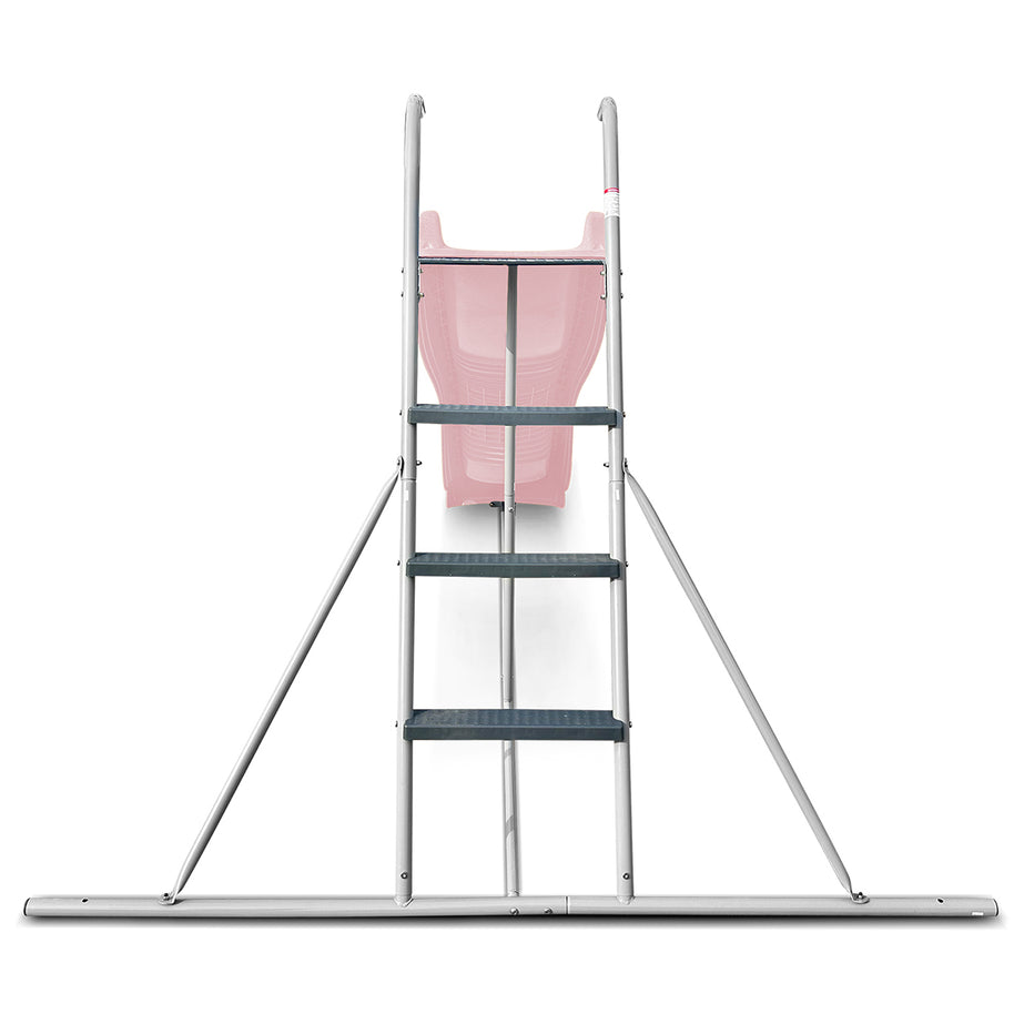 2.2m Slippery Slide With Pastel Pink Slide