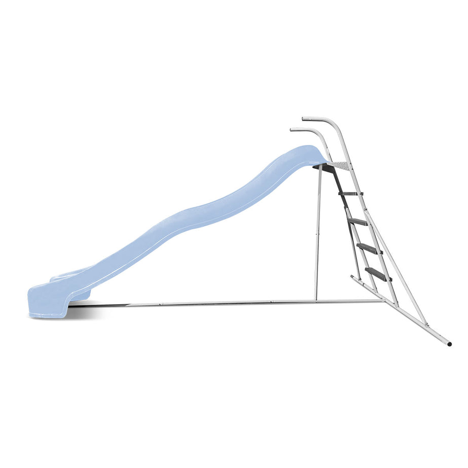 3m Slippery Slide With Pastel Blue Slide