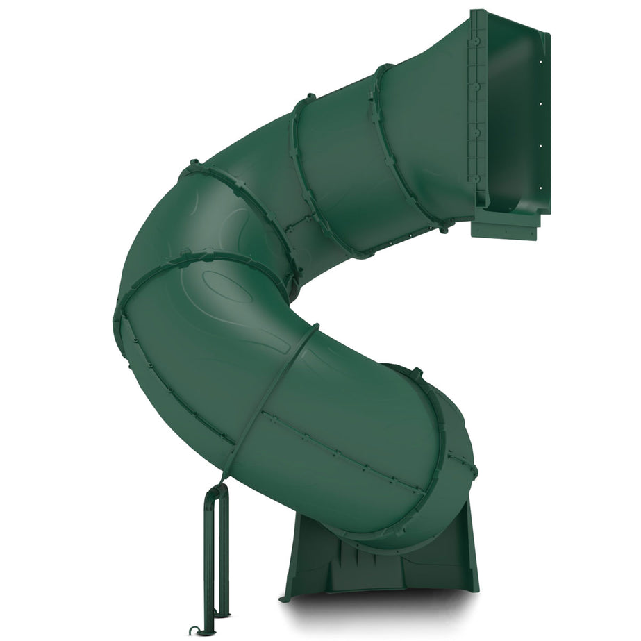2.9m Spiral Tube Slide - Green