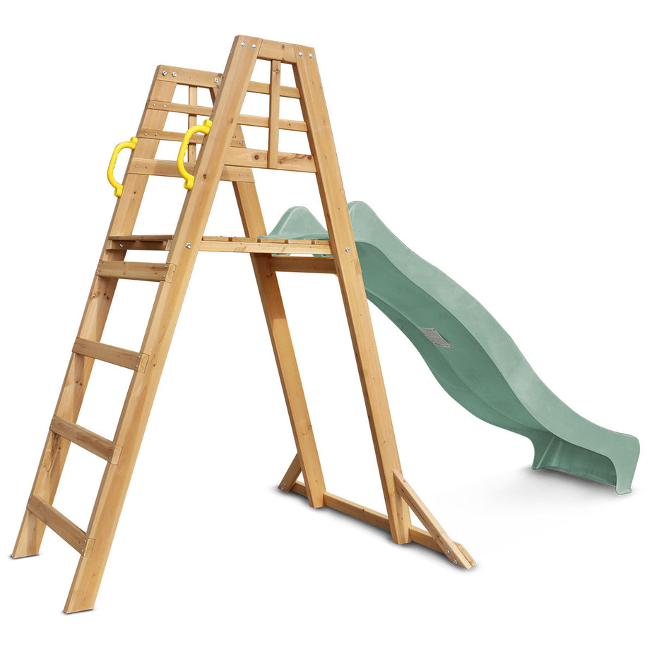 Sunshine Climb & 2.2m Slide (Pastel Green)