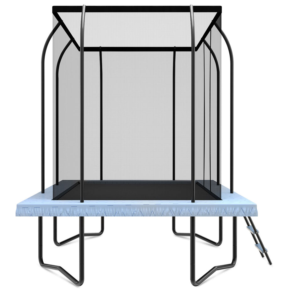 BounceZone M Rectangular Spring Trampoline Set