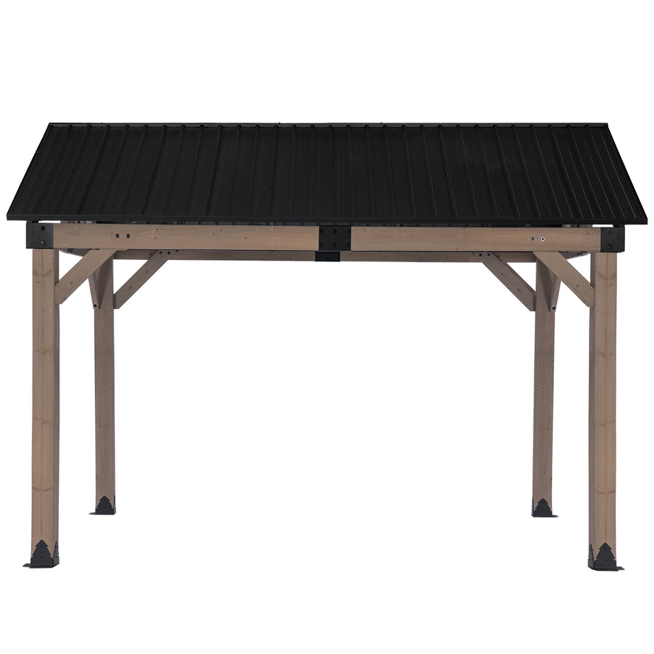 Yardtopia Fremantle 3.6m x 3m Timber & Steel Gable Roof Gazebo