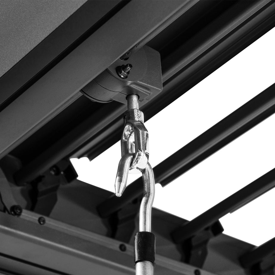 Yardtopia Elmont 3m x 4m Aluminium Adjustable Louvre Pergola (Charcoal Grey)