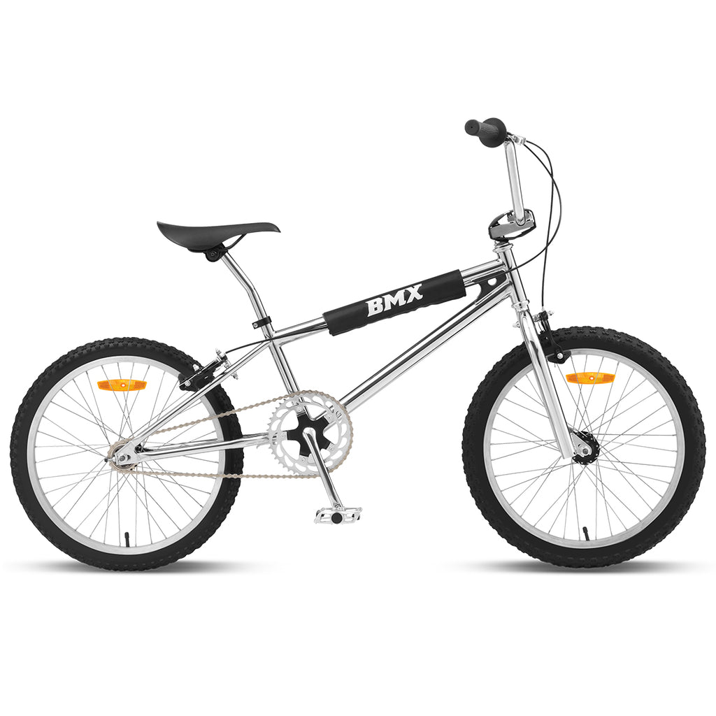 2024 Progear Classic 20 BMX Bike Metallic Chrome Lifespan Kids