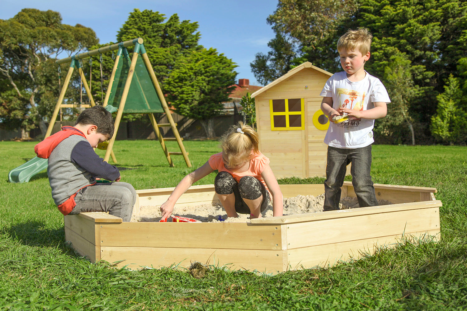 Building Teamwork: Cooperative Play in the Kids' Sandpit