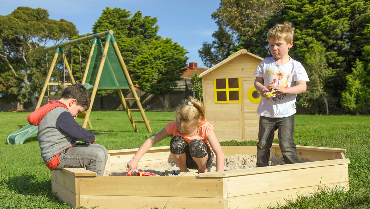 Building Teamwork: Cooperative Play in the Kids' Sandpit