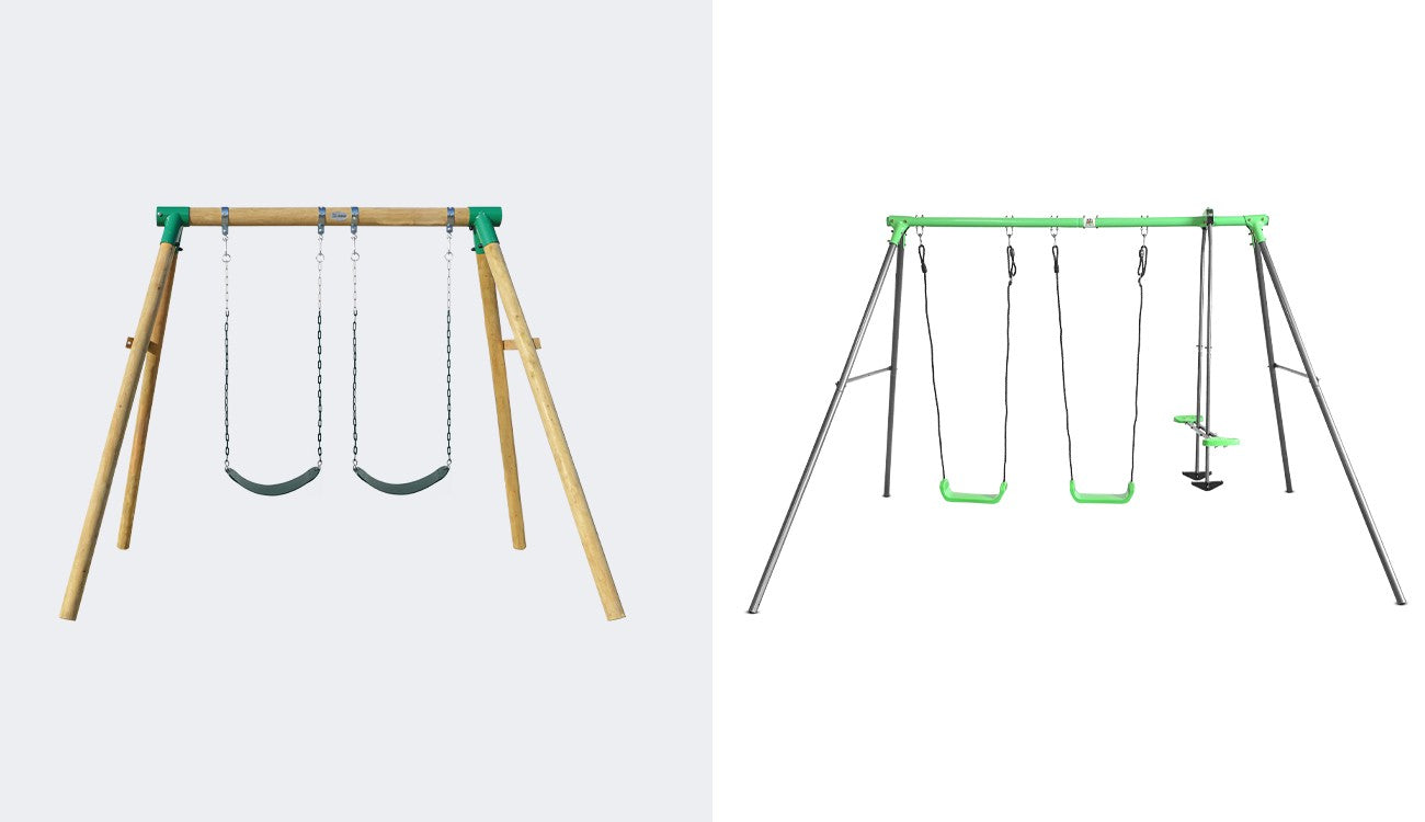 Wooden vs Metal Swing Set: Which is Better for Your Family?