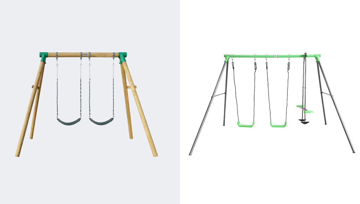 Wooden vs Metal Swing Set: Which is Better for Your Family?