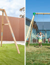 How to Choose the Best Wooden Swing Set for Your Backyard