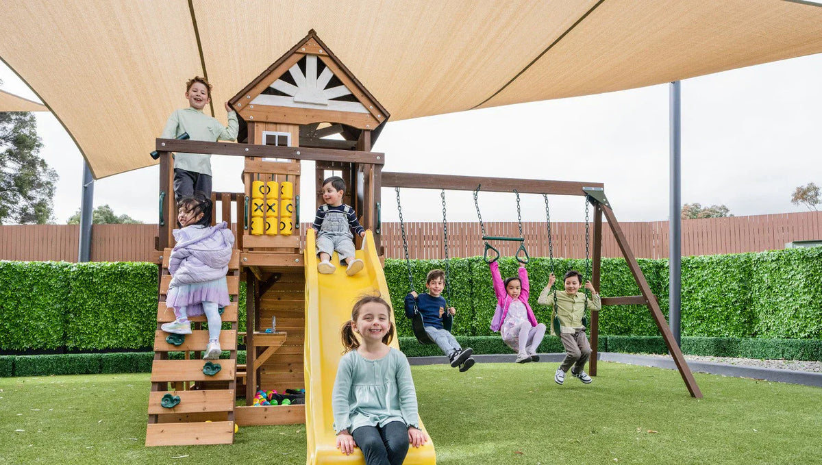 Why All-in-One Swing Sets Are the Ultimate Outdoor Play Solution for Kids