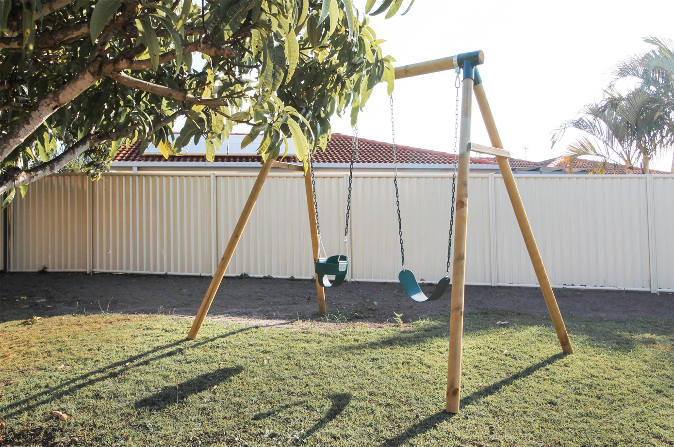 How to Level a Leaning Swing Set