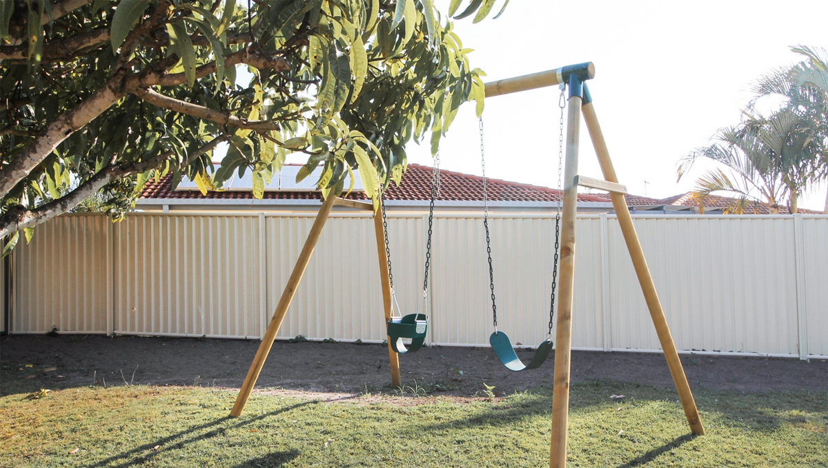 How to Level a Leaning Swing Set