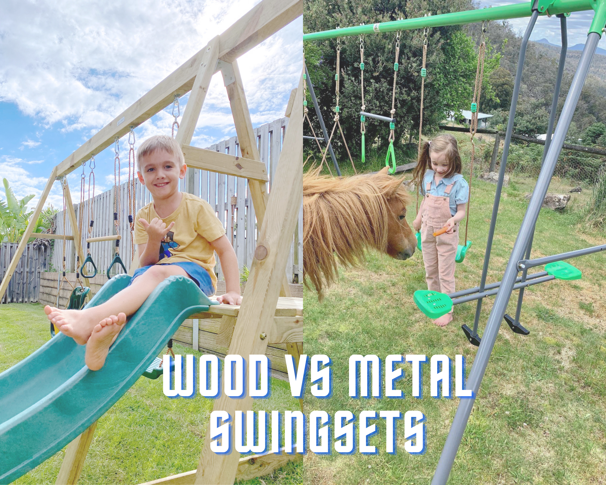 Wooden vs. Metal Swing Set – Which is Best?