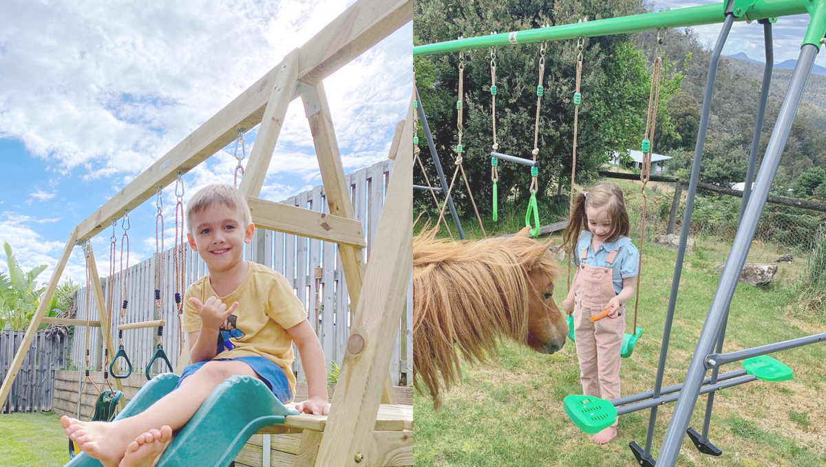 Wooden vs. Metal Swing Set – Which is Best?