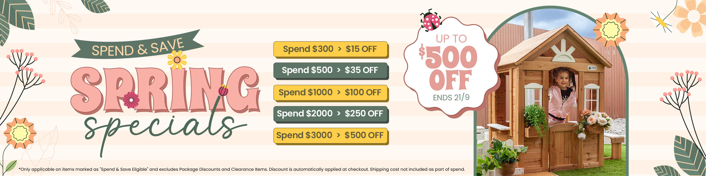 Spring Specials - Outdoor Toys