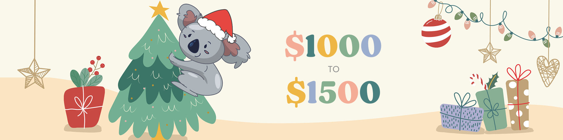 Gifts from $1000 - $1500