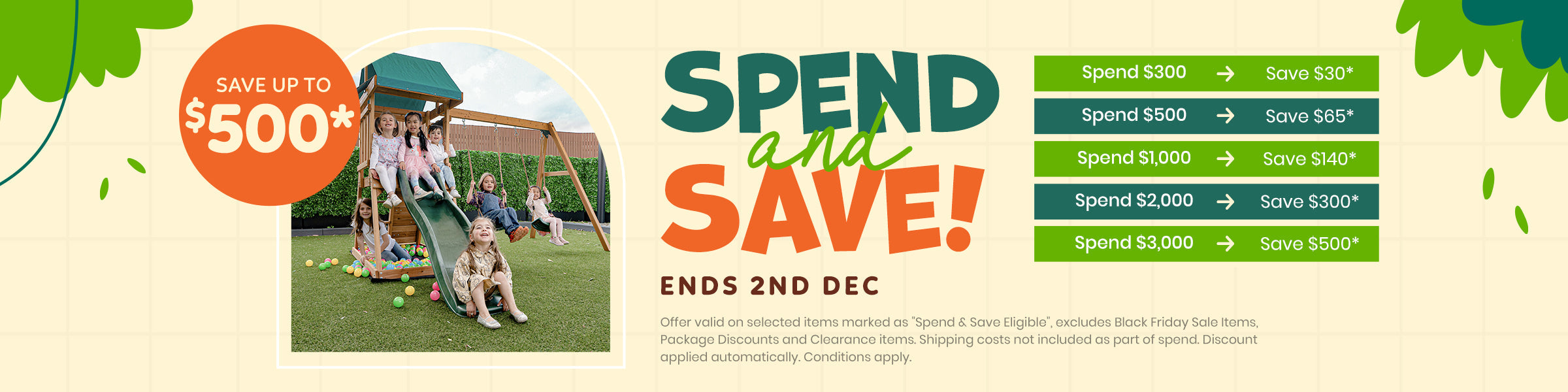 Spend & Save