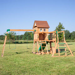 Backyard Discovery Montpelier Swing & Play Set