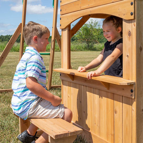 Backyard Discovery Montpelier Swing & Play Set