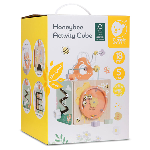 Honeybee Activity Cube by Classic World