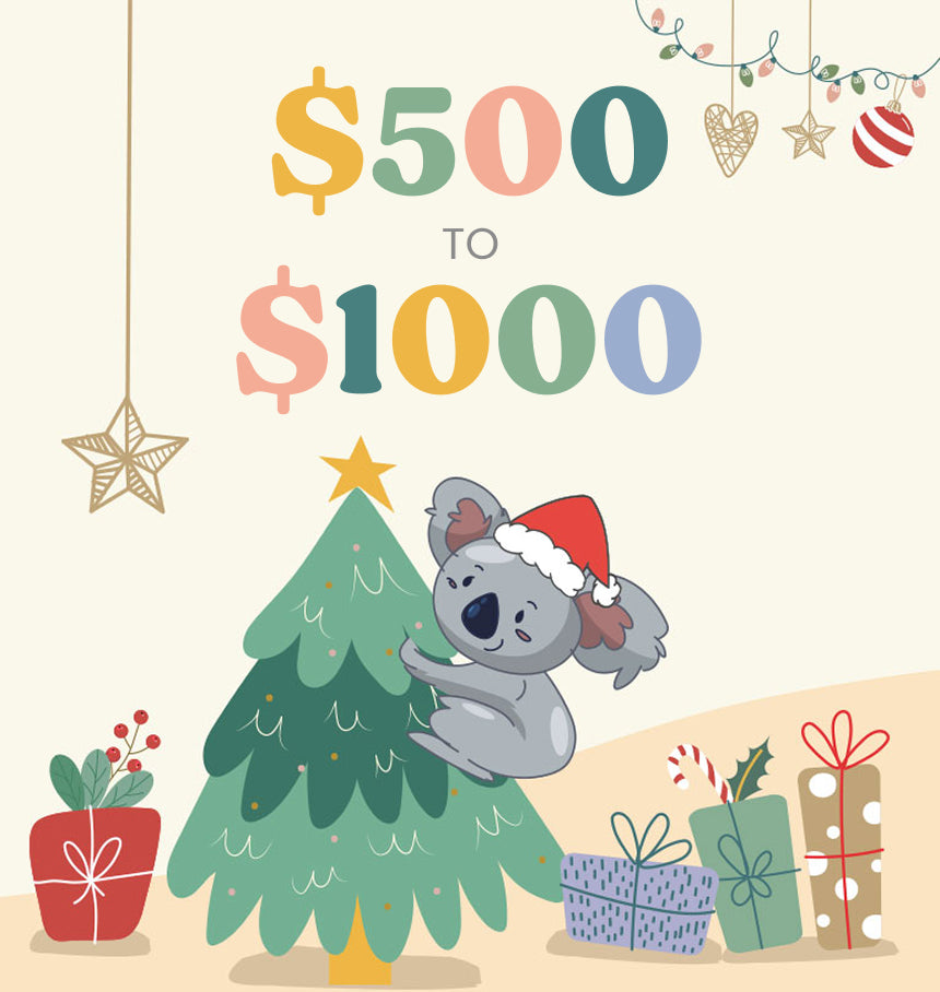 Gifts from $500 - $1000