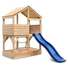 Bentley Cubby House with Blue Slide