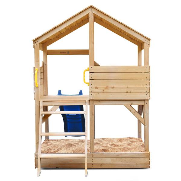 Bentley Cubby House with Blue Slide
