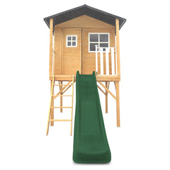 Burleigh Cubby House with 2.2m Slide (Green)
