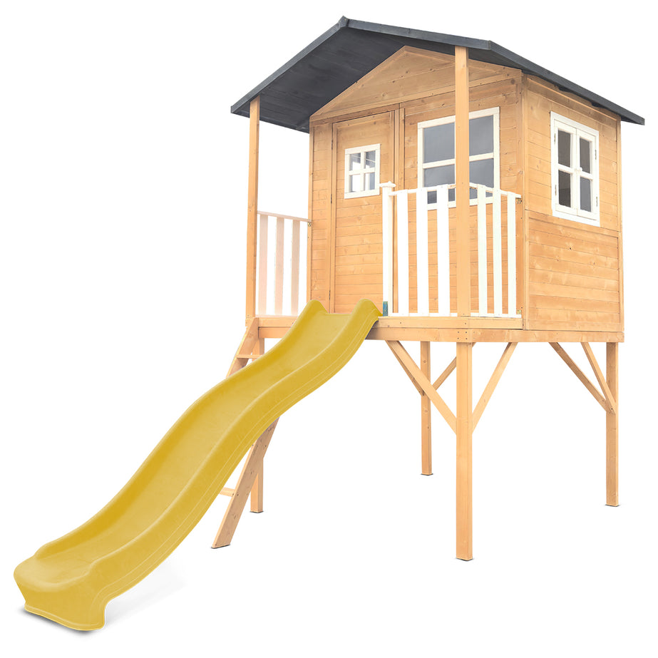 Burleigh Cubby House with 2.2m Slide (Yellow)