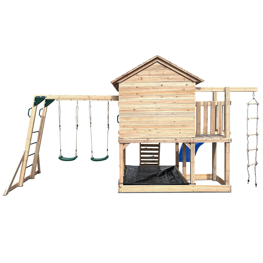 Kingston Cubby House with 2.2m Slide (Blue)