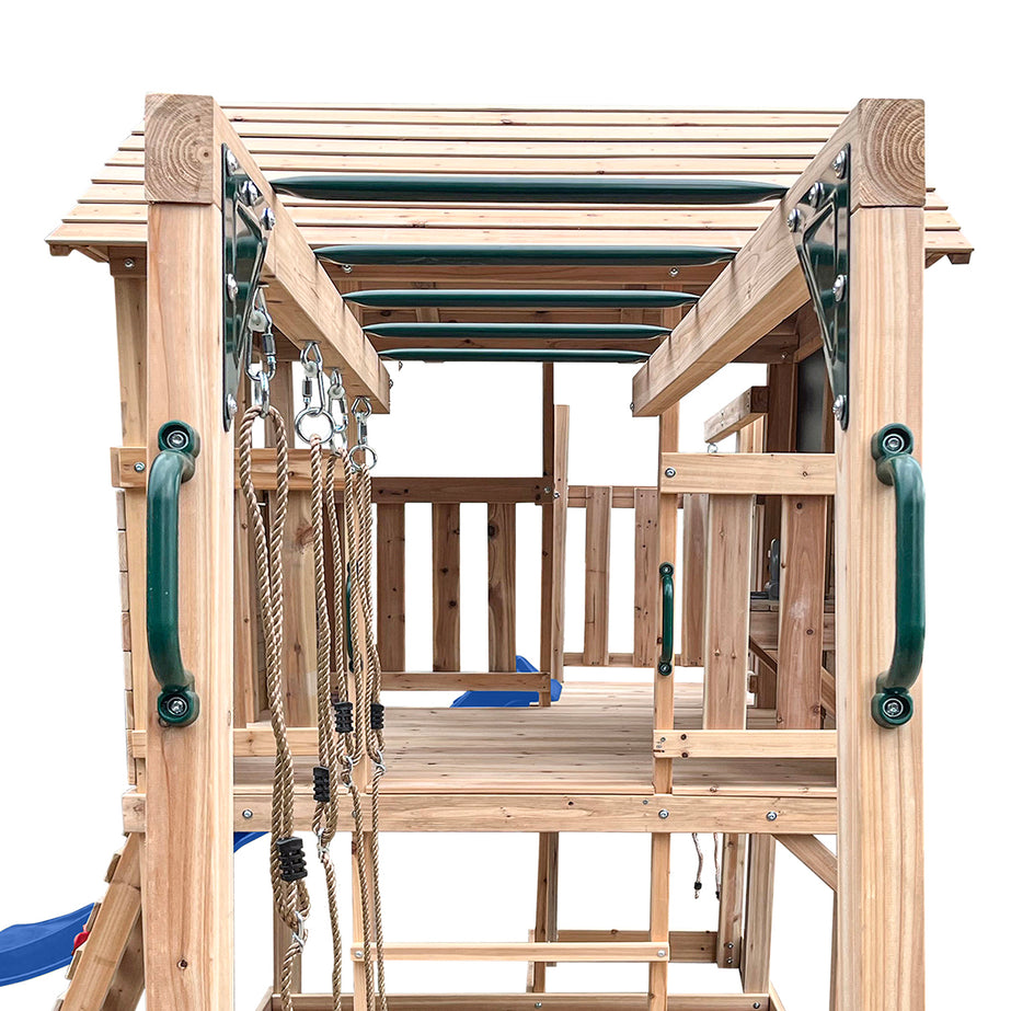 Kingston Cubby House with 2.2m Slide (Blue)