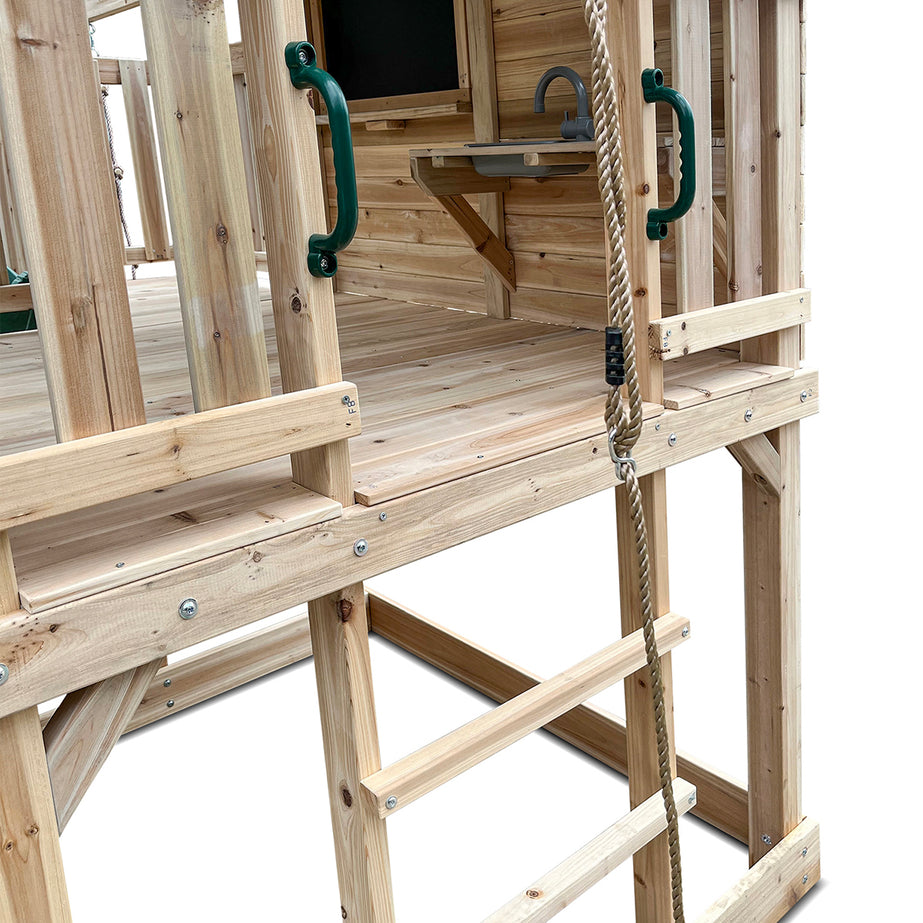 Kingston Cubby House with 2.2m Slide (Blue)