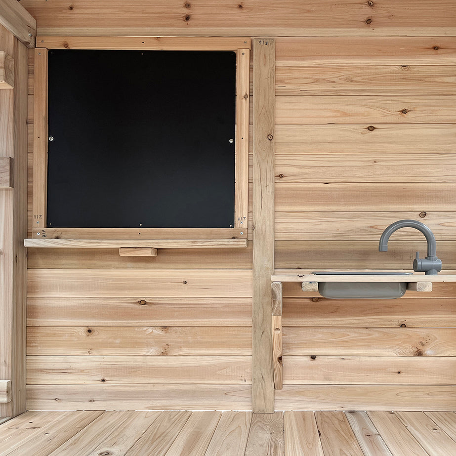 Kingston Cubby House with 2.2m Slide (Blue)