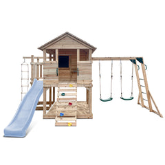 Kingston Cubby House with 2.2m Slide (Pastel Blue)