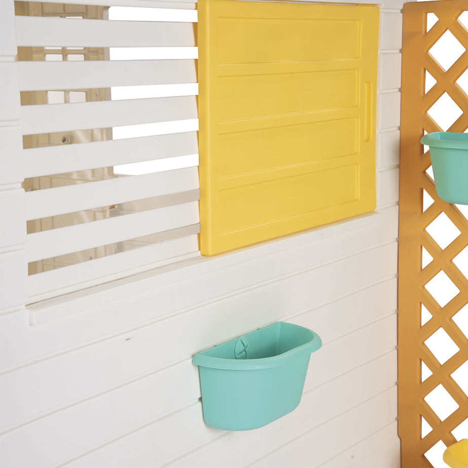 Dolu Garden Playhouse with Fence