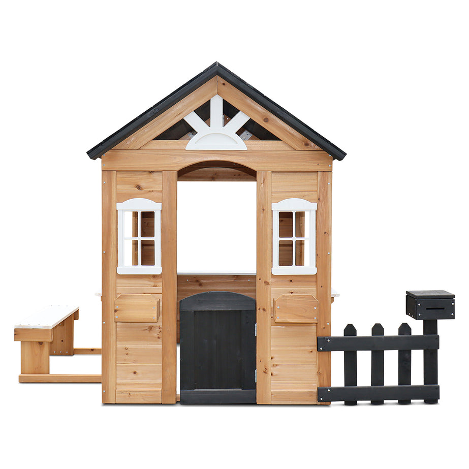 Teddy Cubby House in Natural Timber (V3)