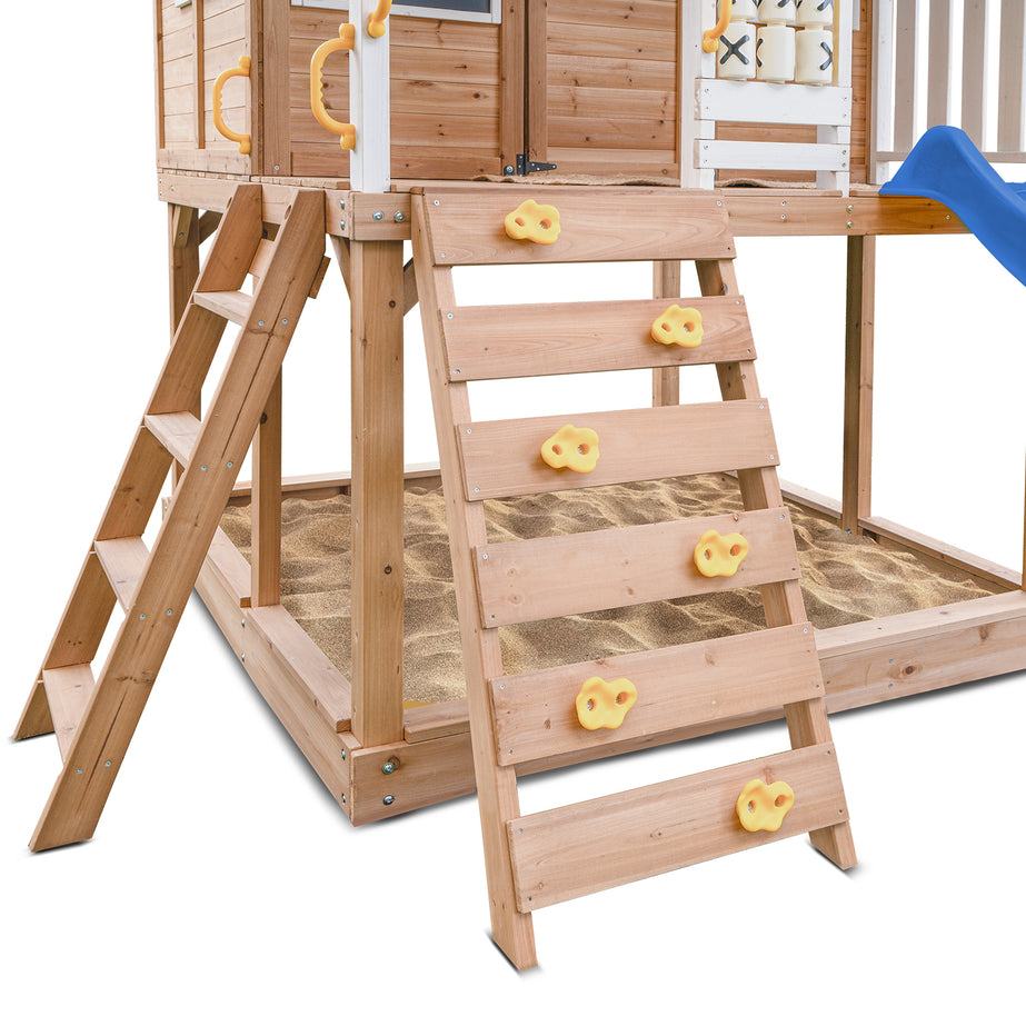 Warrigal Cubby House with 2.2m Slide (Blue)